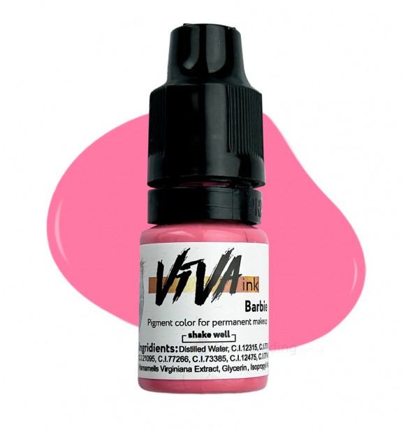 6 ml Пигмент Viva ink Lips № 2 "Barbie" [Годен до 01.12.2026]