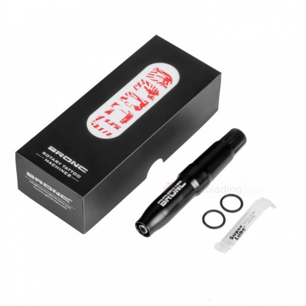 Тату машинка Hummingbird Bronc Pen V4 (Black)