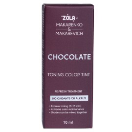 ZOLA x Makarenko x Makarevich Тонирующая краска Toning Color Tint Cholocate 10 мл