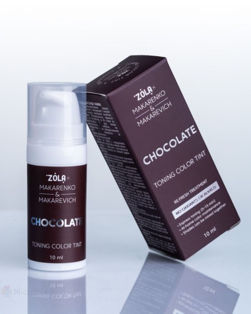 ZOLA x Makarenko x Makarevich Тонирующая краска Toning Color Tint Cholocate 10 мл
