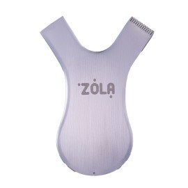 ZOLA Аппликатор-гребешок металлический – Серебряный Comb Applicator