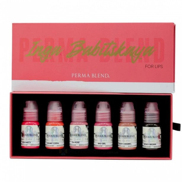 SET-15 ml Perma Blend Lip Set [Inga Babitskaya]