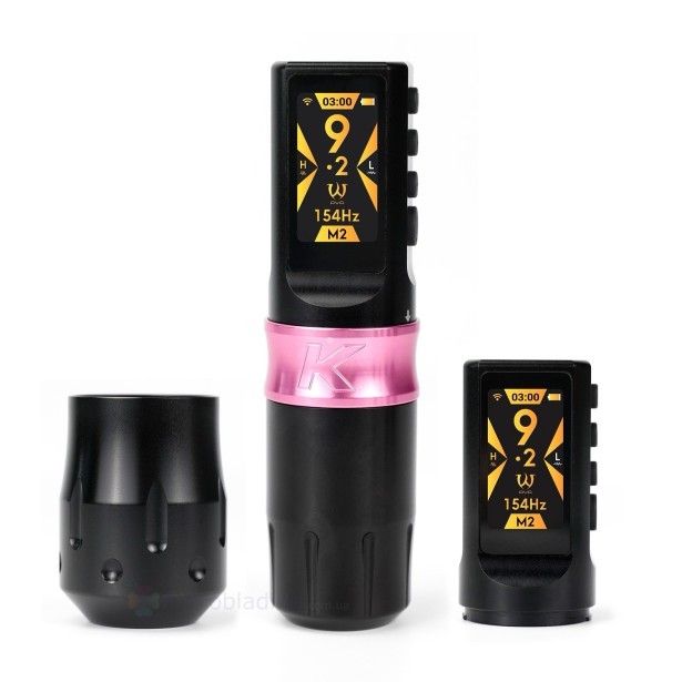 Беспроводная тату-машинка AVA Tattoo UNI-K (Pink)