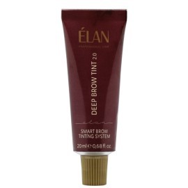 ELAN professional line Фарба для бровей с долгосрочным эффектом DEEP BROW TINT 2.0 08 CHOCO натуральный коричневый, 20 мл.