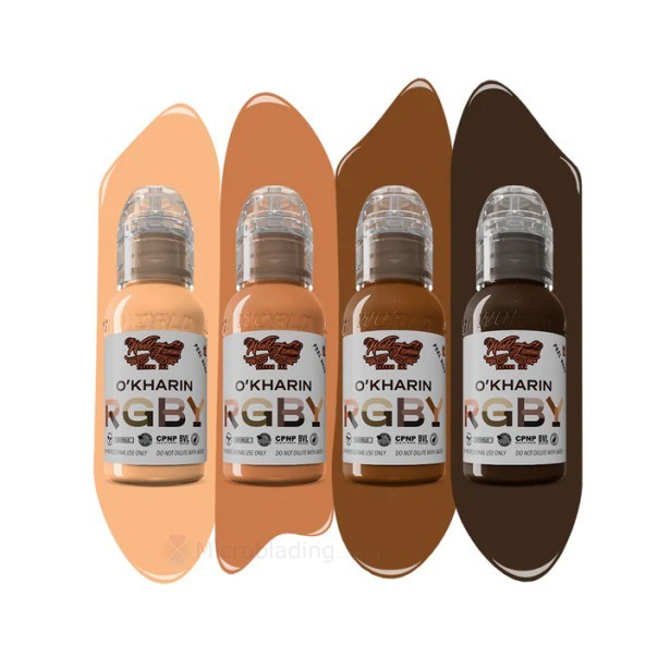 SET - 30 ml World Famous Skin Tone Yellow [Sasha O’Kharin RGBY]