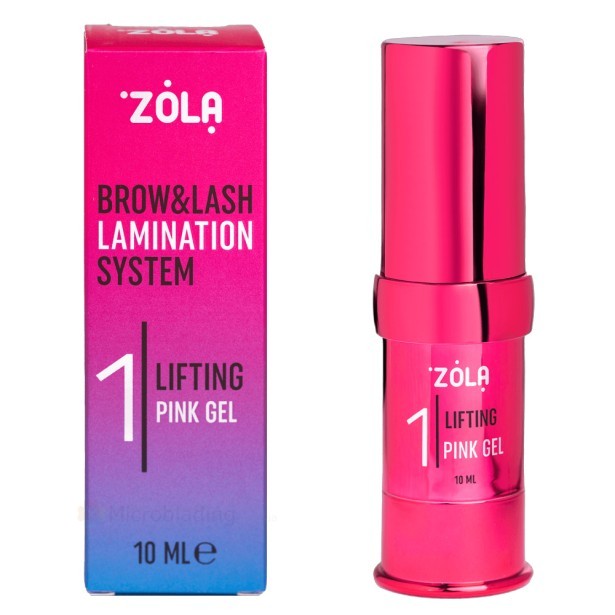 ZOLA Color Lab Состав для ламинирования 01 Lifting Pink Gel