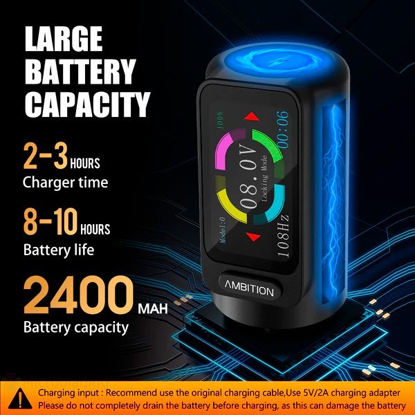 Беспроводная тату машинка Ambition Seher Tattoo Machine (gold)