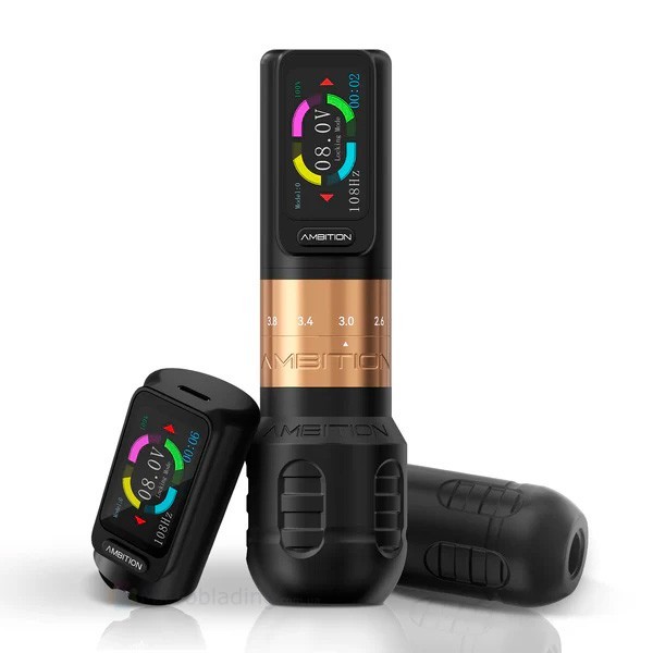 Беспроводная тату машинка Ambition Seher Tattoo Machine (gold)