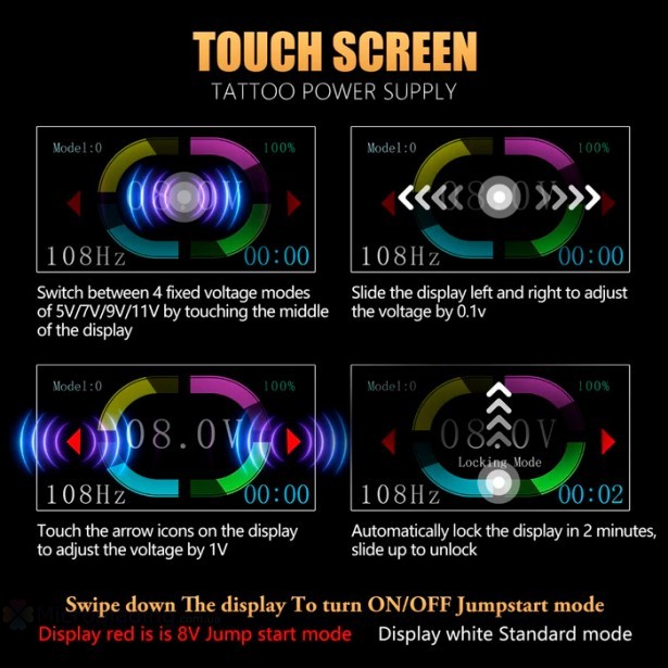 Беспроводная тату машинка Ambition Seher Tattoo Machine (gold)