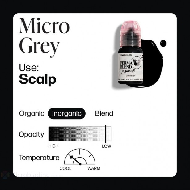 15 ml Perma Blend Micro Grey [Scalp] [Годен до 06.12.2025]