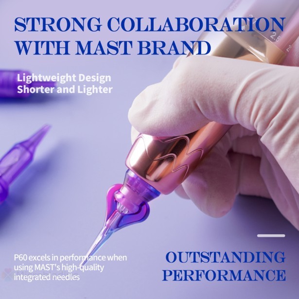 Беспроводная тату машинка Dragonhawk MAST P60 (Purple)