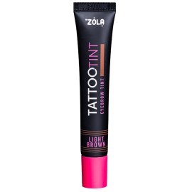 ZOLA Краска для бровей и ресниц TATTOO TINT Light Brown