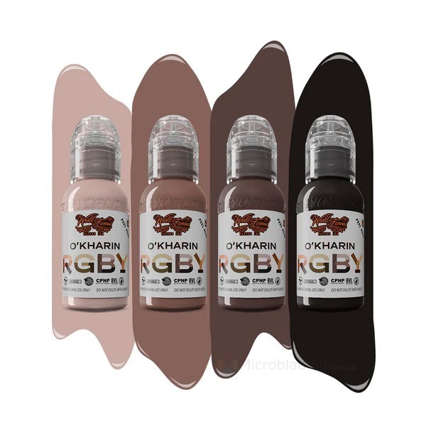 SET - 30 ml World Famous Skin Tone Blue [Sasha O’Kharin RGBY]
