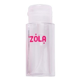 ZOLA Емкость пластиковая для жидкости с насосом-дозатором (Прозрачная)
