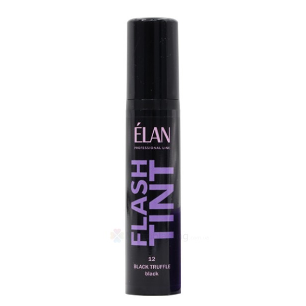 ELAN Оклюзивная система окрашивания бровей и ресниц "FLASH TINT" 12 Black Truffle