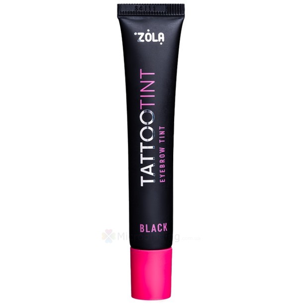 ZOLA Краска для бровей и ресниц TATTOO TINT Black