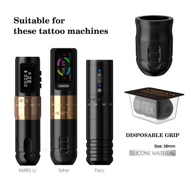 Одноразовый держатель Ambition Disposable Grip 38 мм