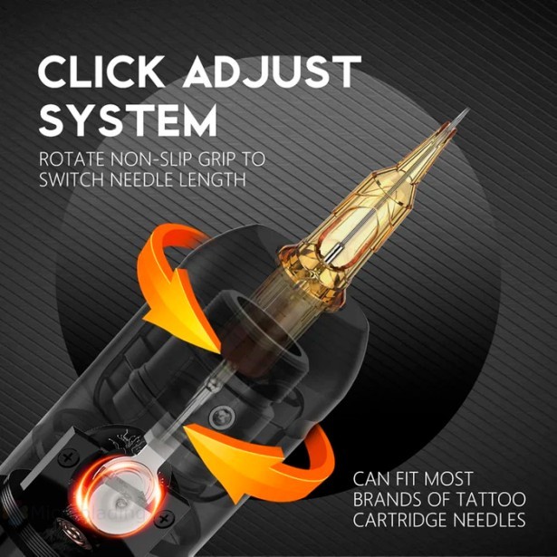 Беспроводная тату машинка Ambition Zetton Tattoo Machine (silver)