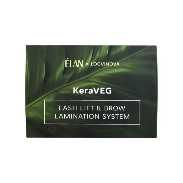 ELAN Набор системы лифтинга ресниц и ламинирования бровей KeraVEG