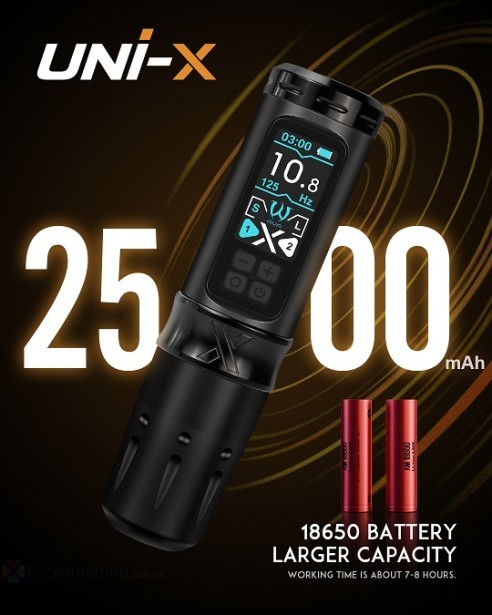 Беспроводная тату-машинка AVA Tattoo UNI-X (Black)