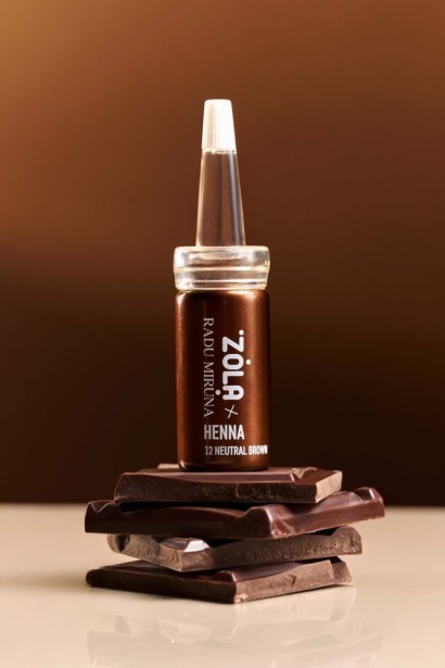 10 g Профессиональная Henna for Eyebrows (12 NEUTRAL BROWN) ZOLA x RADU MIRUNA