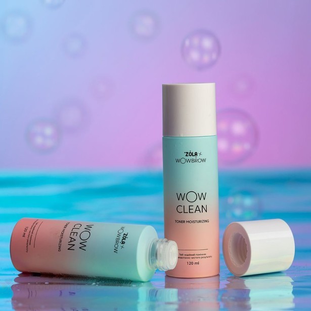ZOLA x WowBrow Профессиональный очищающий тонер для глаз