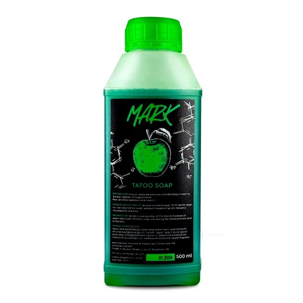 500 ml Зеленое мыло Mark EcoPharm Clean Water