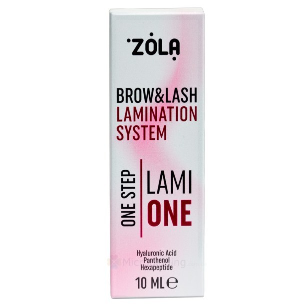 Моносистема ламинирования бровей и ресниц LAMIONE ONE STEP ZOLA