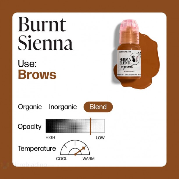 15 ml Perma Blend Burnt Sienna [Годен до 18.05.2026]