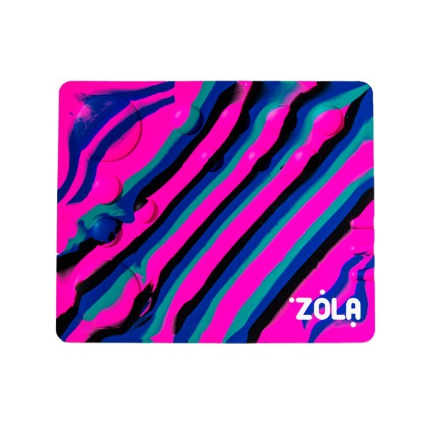 ZOLA Коврик силиконовый Mixing Pad (Разноцветный)