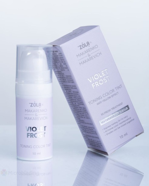 ZOLA x Makarenko x Makarevich Тонирующая краска Toning Color Tint Violet Frost 10 мл