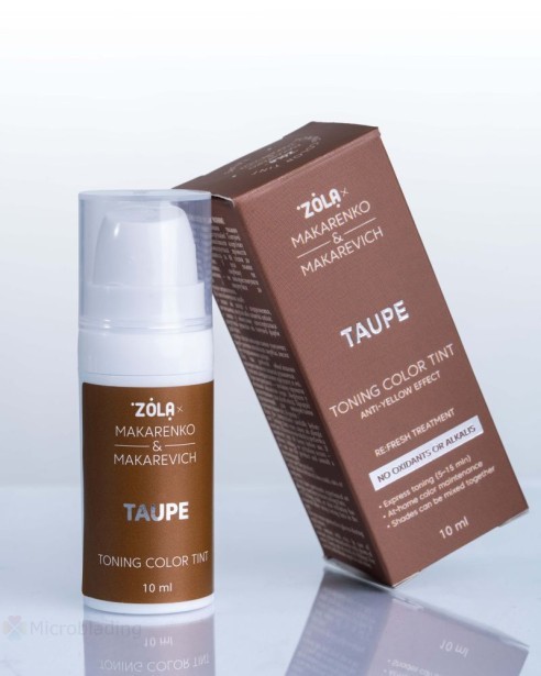 ZOLA x Makarenko x Makarevich Тонирующая краска Toning Color Tint Taupe 10 мл