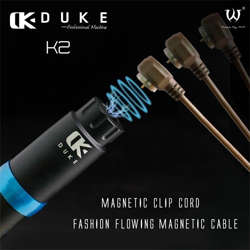 Тату машинка DUKE К2 NEW от AVA (black with red)