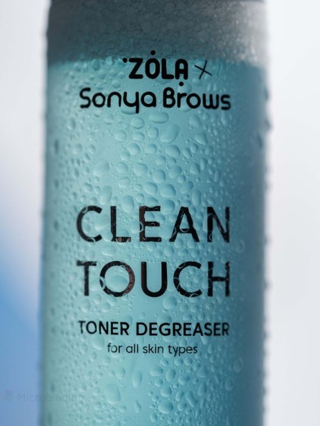 ZOLA x Sonya Brows Тонер-обезжириватель для бровей и ресниц Clean Touch