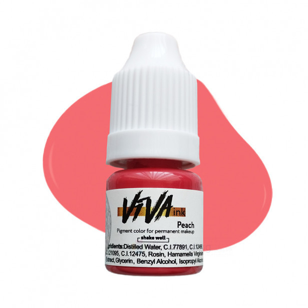 4 ml Пигмент Viva ink Lips № 7 "Peach"