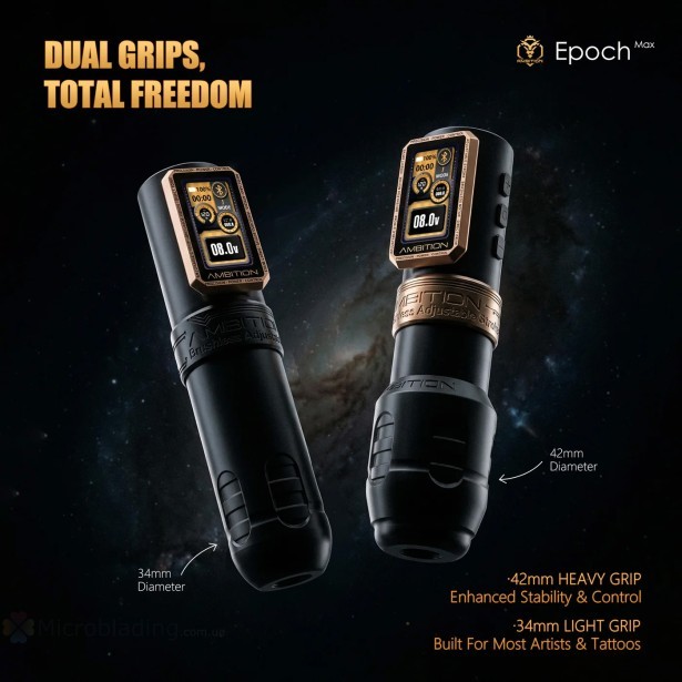 Беспроводная тату машинка Ambition Epoch Max (black)