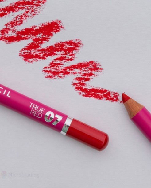 ZOLA Карандаш для губ Lip Pencil 07 True Red