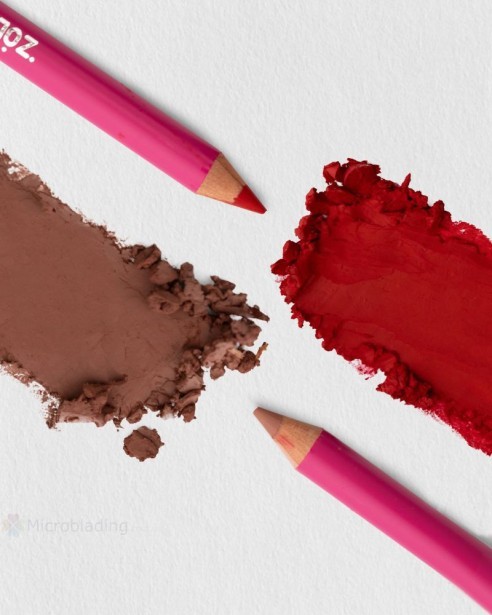 ZOLA Карандаш для губ Lip Pencil 07 True Red