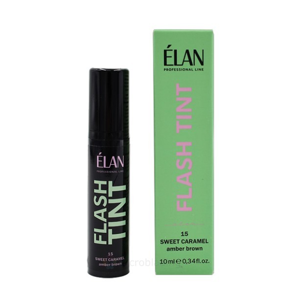 ELAN Оклюзивная система окрашивания бровей и ресниц "FLASH TINT" 15 Sweet Caramel