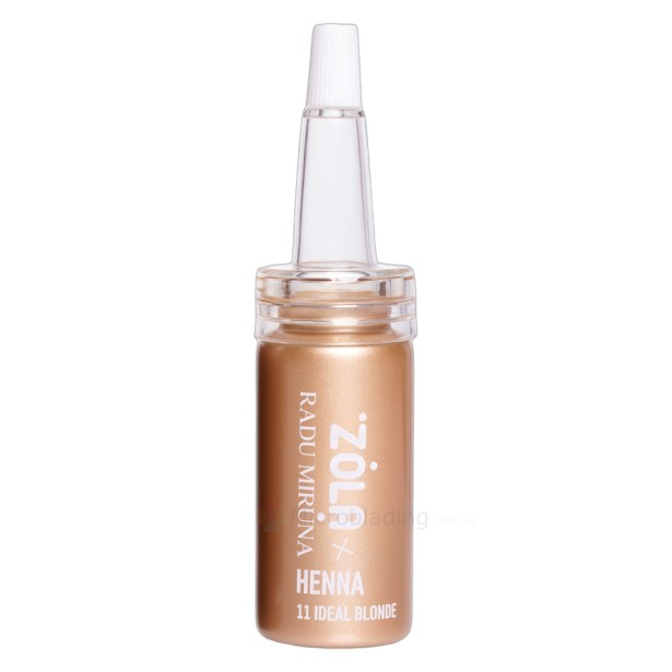 10 г Хна профессиональная для бровей (11 IDEAL BLONDE) ZOLA x RADU MIRUNA