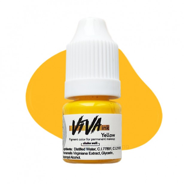 4 ml Пигмент Viva ink Corrector №3 "Yellow"  [Годен до 01.12.2026]