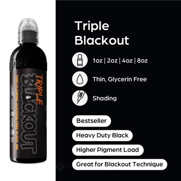 30 ml World Famous Triple Blackout