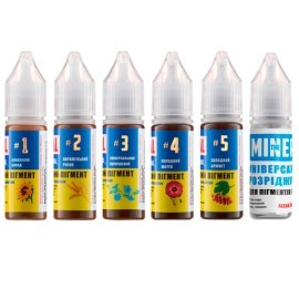 Набор из 5 пигментов THE MINERAL CLASSIC (разбавитель в подарок)