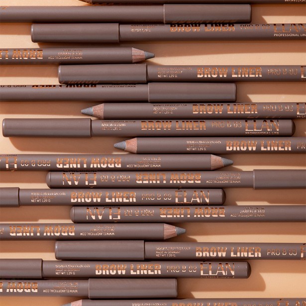 ELAN BROW LINER Пудровый оливковый для бровей В03, блондин