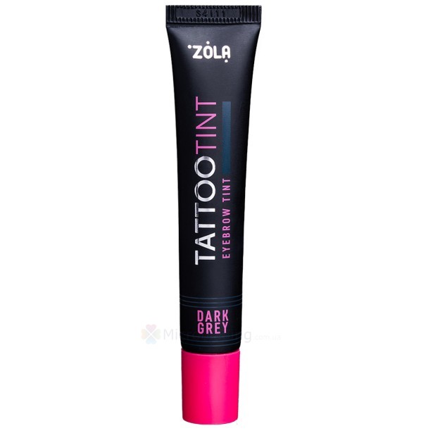 ZOLA Краска для бровей и ресниц TATTOO TINT Dark Grey