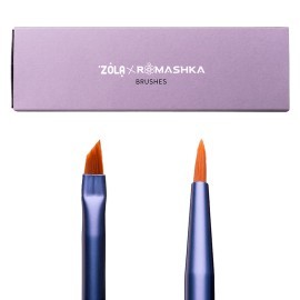 ZOLA x Romashka Набор кистей для бровей и ресниц профессиональный