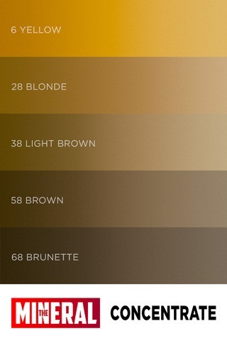 11 ml Пигмент THE MINERAL CONCENTRATE #28 «Blonde»