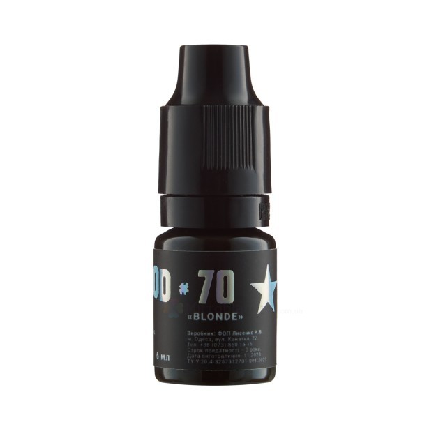 6 ml Пигмент гибридный HOLLYWOOD #70 «BLOND» THE MINERAL [Годен до 01.11.2026]