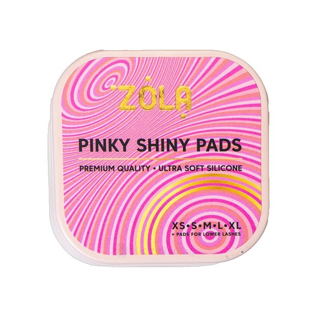 ZOLA Валики для ламинирования Pinky Shiny Pads (XS, S, M, L, XL)