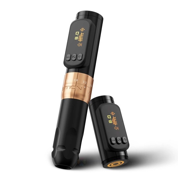 Беспроводная тату машинка Ambition Sally 270 PMU Tattoo Machine (gold)